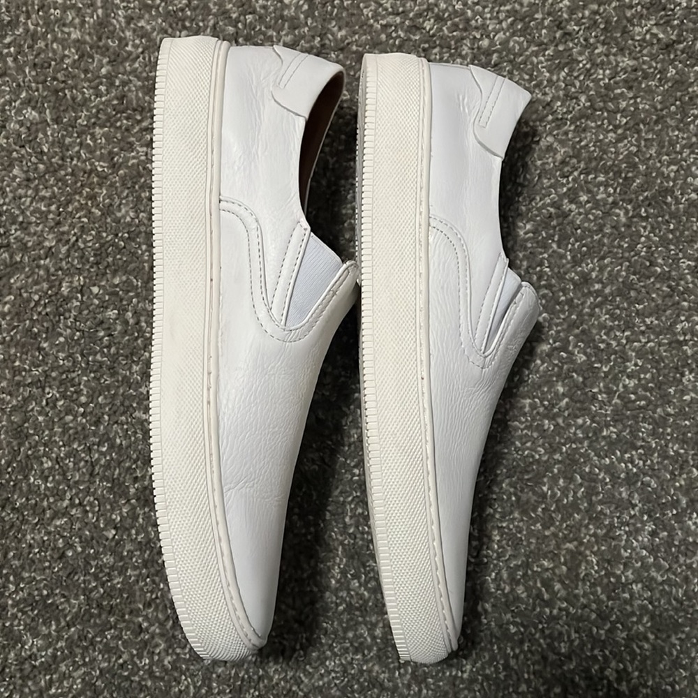 ❗️FINAL❗️ 🆕 FRYE Astor Gore White Slip On 🔴🔴 - Picture 6 of 12